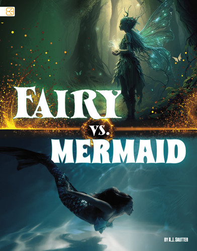 Fairy vs. Mermaid (Spark: Mythical Matchups) book cover by A. J. Sautter