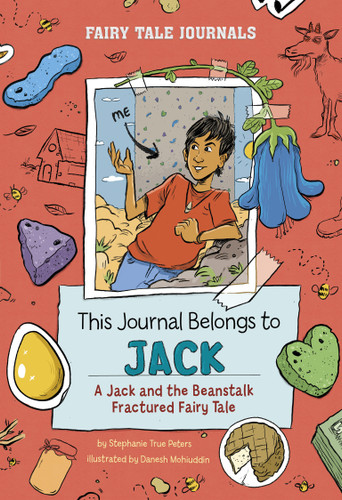 This Journal Belongs to Jack: A Jack and the Beanstalk Fractured Fairy Tale (Fairy Tale Journals) book cover by Stephanie True Peters