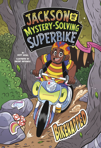 Bikenapped (Jackson and His Mystery-Solving Superbike) book cover by Scott Nickel