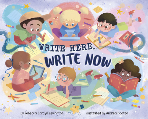 Write Here, Write Now book cover by Rebecca Gardyn Levington