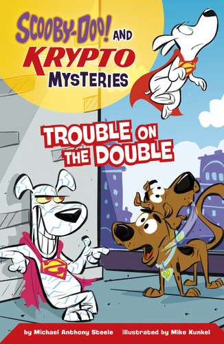 Trouble on the Double (Scooby-Doo! and Krypto Mysteries) book cover by Michael  Anthony Steele