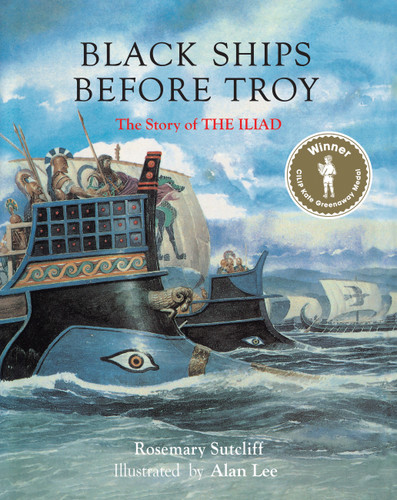Black Ships Before Troy book cover by Rosemary Sutcliff