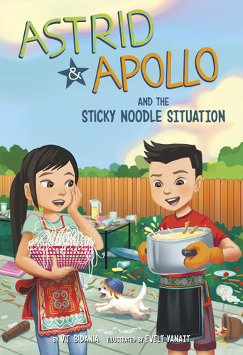 Astrid and Apollo and the Sticky Noodle Situation (Astrid and Apollo) book cover by V.T. Bidania
