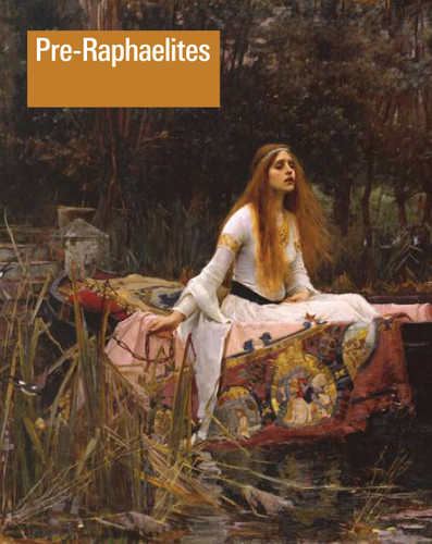 Pre-Raphaelites book cover by Jason Rosenfeld