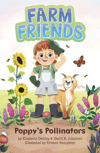 Poppy's Pollinators (Farm Friends) book cover by Shelli R. Johannes, Kimberly Derting