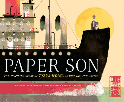 Paper Son: The Inspiring Story of Tyrus Wong, Immigrant and Artist book cover by Julie Leung