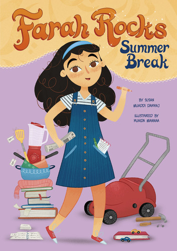 Farah Rocks Summer Break (Farah Rocks) book cover by Susan Muaddi Darraj