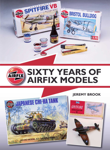 Sixty Years of Airfix Models book cover by Jeremy Brook
