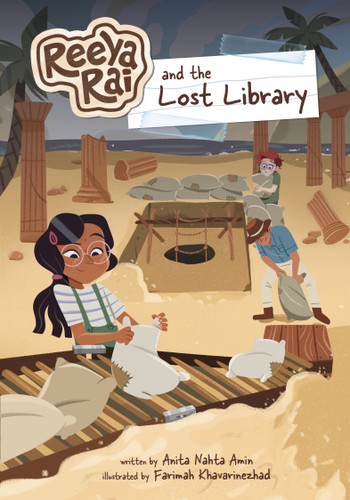 Reeya Rai and the Lost Library (Reeya Rai: Adventurous Inventor) book cover by Anita Nahta Amin