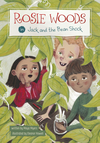 Rosie Woods in Jack and the Bean Shock (Rosie Woods) book cover by Maya Myers