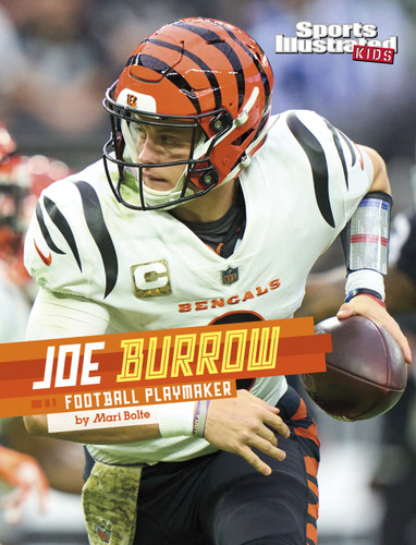 Joe Burrow: Football Playmaker (Sports Illustrated Kids Stars of Sports) book cover by Mari Bolte