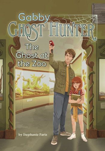 The Ghost at the Zoo (Gabby Ghost Hunter) book cover by Stephanie Faris