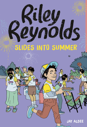 Riley Reynolds Slides into Summer (Riley Reynolds) book cover by Jay Albee