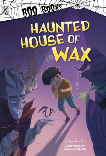 Haunted House of Wax (Boo Books) book cover by John Sazaklis