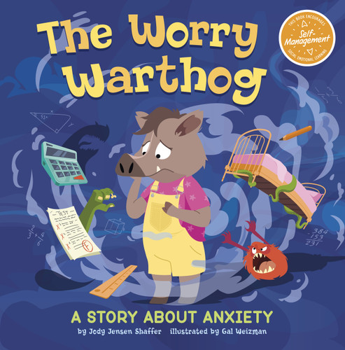 The Worry Warthog: A Story About Anxiety (My Spectacular Self) book cover by Jody Jensen Shaffer