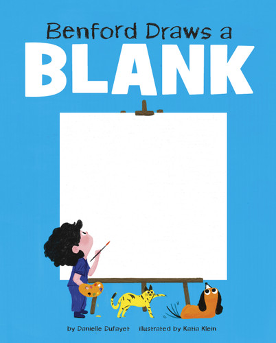 Benford Draws a Blank book cover by Danielle Dufayet