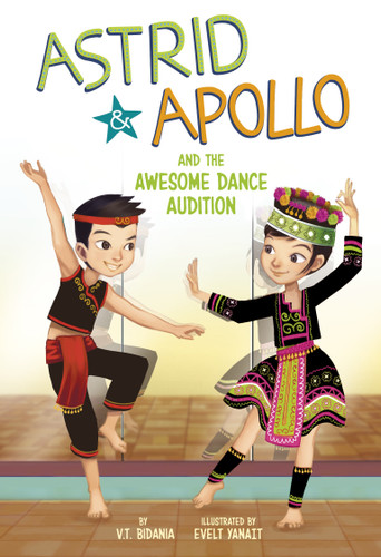 Astrid and Apollo and the Awesome Dance Audition (Astrid and Apollo) book cover by V.T. Bidania
