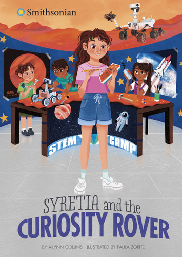 Syretia and the Curiosity Rover (Smithsonian Historical Fiction) book cover by Ailynn Collins