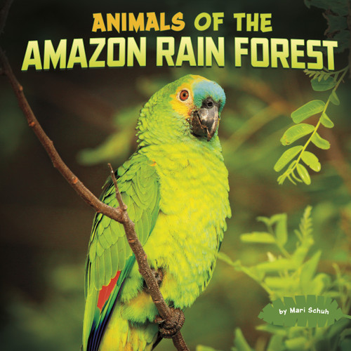 Animals of the Amazon Rain Forest (Wild Biomes) book cover by Mari Schuh