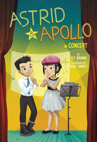 Astrid and Apollo in Concert (Astrid and Apollo) book cover by V.T. Bidania