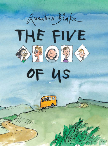 The Five of Us book cover by Quentin Blake