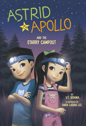 Astrid and Apollo and the Starry Campout (Astrid and Apollo) book cover by V.T. Bidania