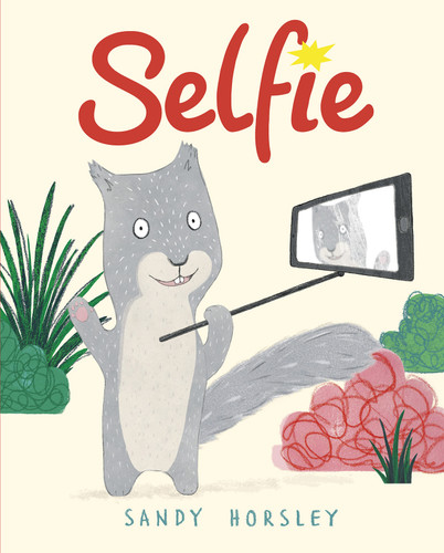 Selfie book cover by Sandy Horsley