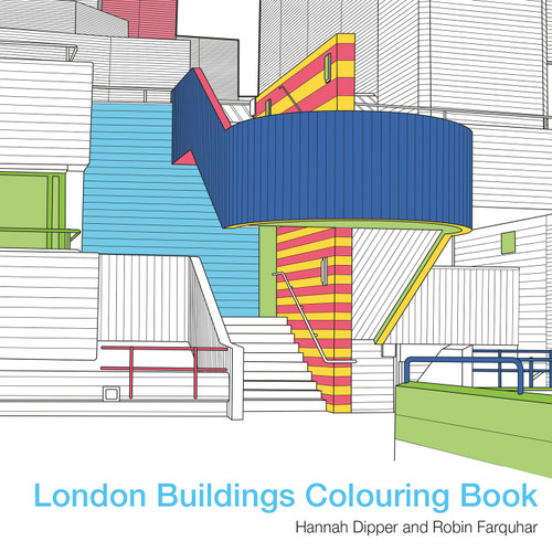 London Buildings Colouring Book (Colouring Books) book cover by Robin Farquhar, Hannah Dipper