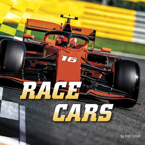 Race Cars (Wild About Wheels) book cover by Mari Schuh
