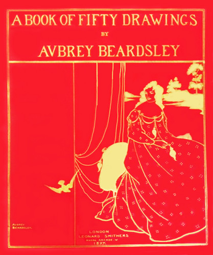 A Book of Fifty Drawings book cover by Aubrey Beardsley