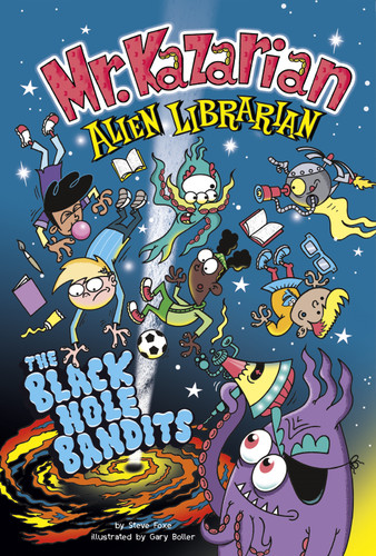 Mr. Kazarian, Alien Librarian (Mr. Kazarian, Alien Librarian) book cover by Steve Foxe