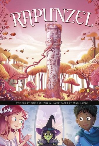 Rapunzel: A Discover Graphics Fairy Tale (Discover Graphics: Fairy Tales) book cover by Jennifer Fandel