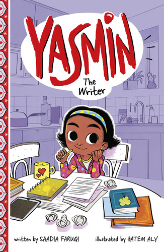 Yasmin the Writer (Yasmin) book cover by Saadia Faruqi