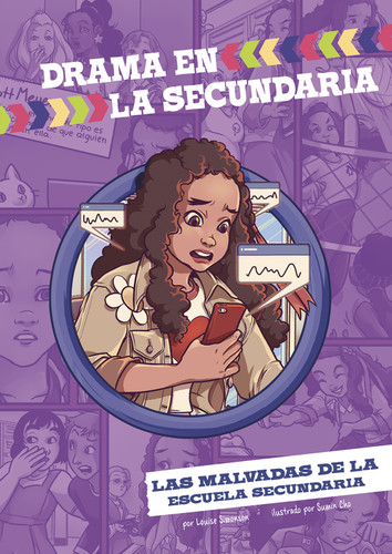 Las malvadas de la escuela secundaria (The Middle School Mean Queens) (Drama en la secundaria (Junior High Drama)) book cover by Louise Simonson