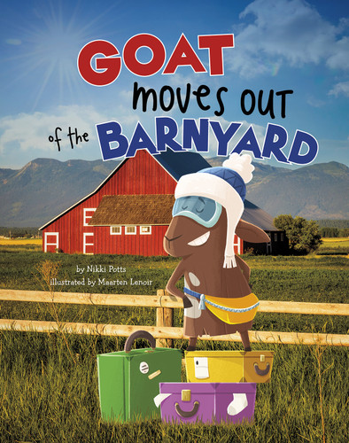 Goat Moves Out of the Barnyard (Habitat Hunter) book cover by Nikki Potts