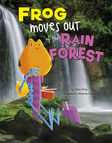 Frog Moves Out of the Rain Forest (Habitat Hunter) book cover by Nikki Potts
