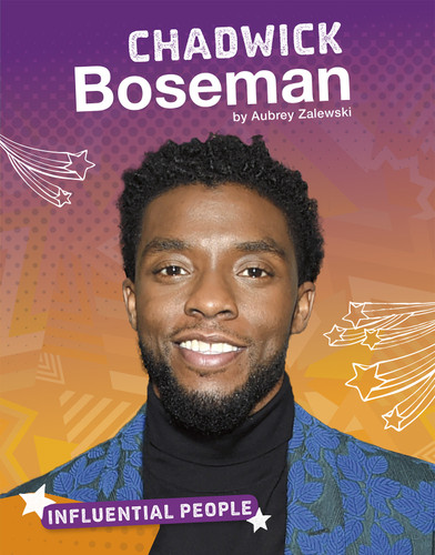 Chadwick Boseman (Influential People) book cover by Aubrey Zalewski