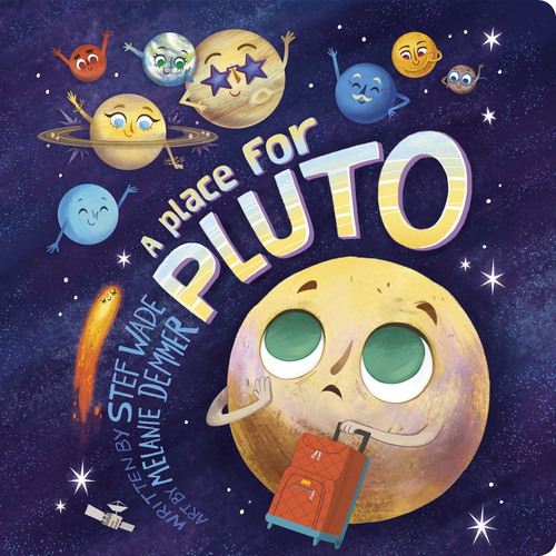 A Place for Pluto book cover by Stef Wade
