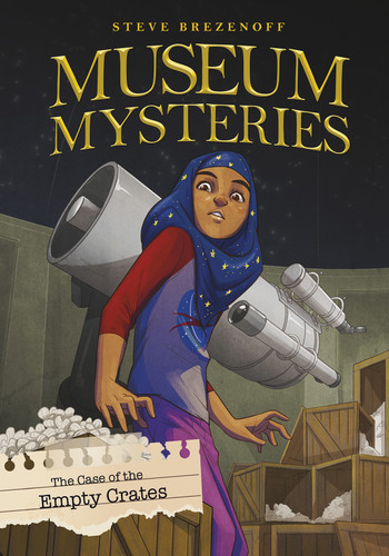 The Case of the Empty Crates (Museum Mysteries) book cover by Steve Brezenoff