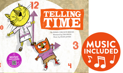 Telling Time (Patterns of Time) book cover by Emma Bernay, Emma Carlson Berne