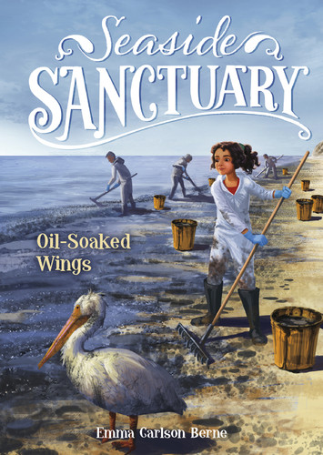 Oil-Soaked Wings (Seaside Sanctuary) book cover by Emma Bernay, Emma Carlson Berne