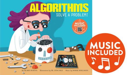 Algorithms: Solve a Problem! (Code It!) book cover by Blake Hoena