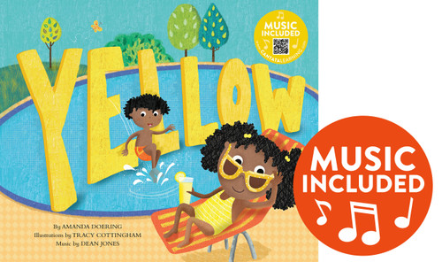 Yellow (Sing Your Colors!) book cover by Amanda Doering