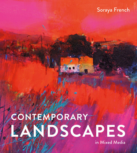 Contemporary Landscapes in Mixed Media book cover by Soraya French