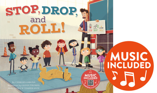 Stop, Drop, and Roll! (Fire Safety) book cover by Charles Ghigna