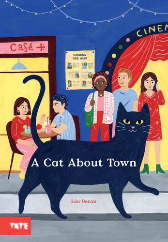 Cat About Town book cover by Léa Decan