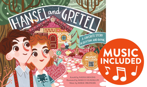 Hansel and Gretel: A Favorite Story in Rhythm and Rhyme (Fairy Tale Tunes) book cover by Nadia Higgins