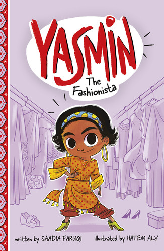 Yasmin the Fashionista (Yasmin) book cover by Saadia Faruqi