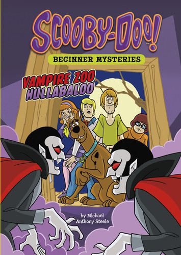Vampire Zoo Hullabaloo (Scooby-Doo! Beginner Mysteries) book cover by Michael  Anthony Steele