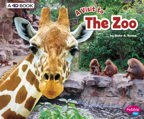 The Zoo: A 4D Book (A Visit to...) book cover by Blake A. Hoena